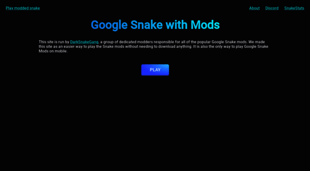 googlesnakemods.com