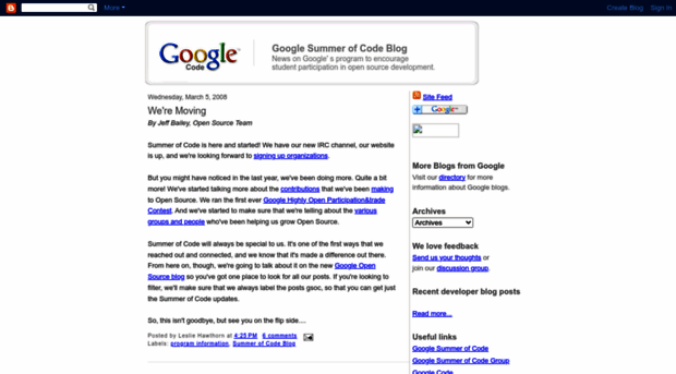 googlesummerofcode.blogspot.com