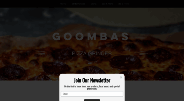 goombaspizzagrinder.com