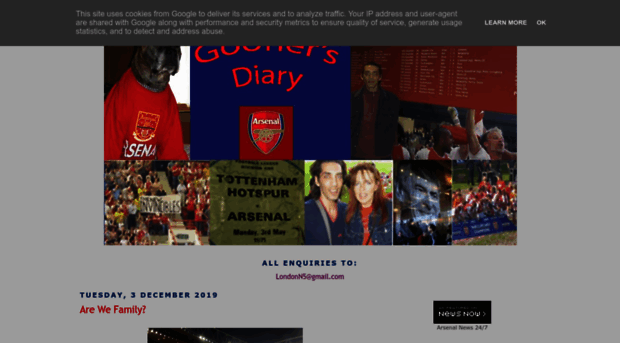 goonersdiary.co.uk