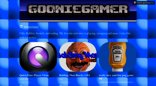 gooniegamer.itch.io
