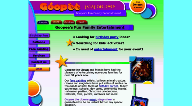 goopee-the-clown.com