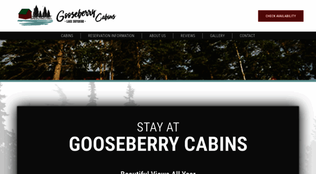 gooseberrycabins.net