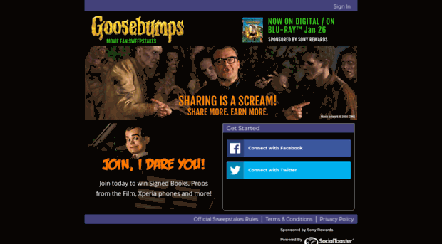 goosebumps.socialtoaster.com