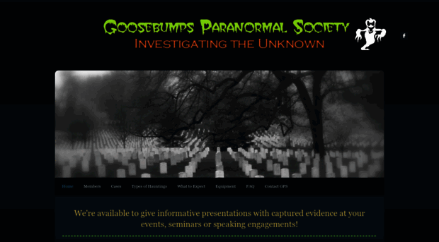 goosebumpsparanormalsociety.weebly.com