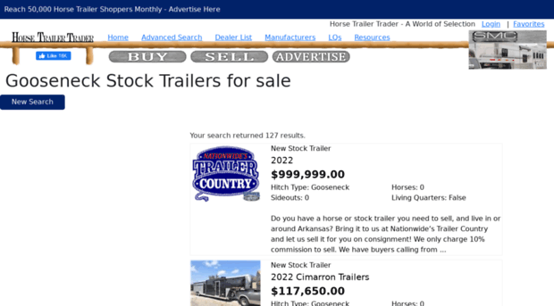 goosenecklivestocktrailers.com