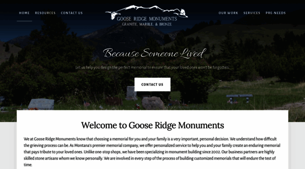 gooseridgemonuments.com