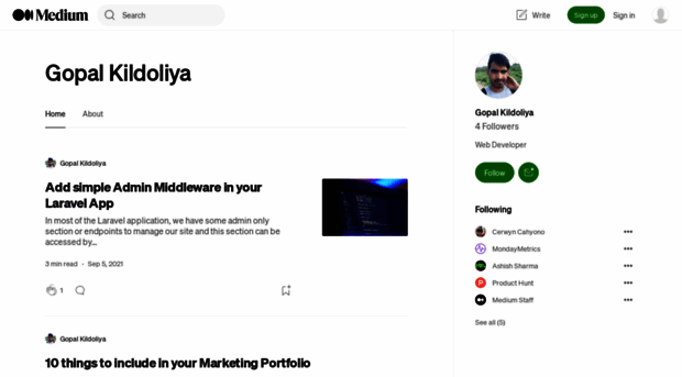 gopalkildoliya.medium.com