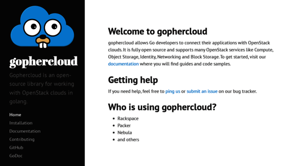 gophercloud.io