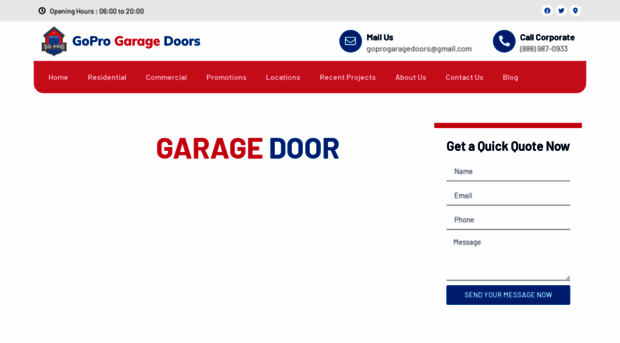 goprogaragedoorrepair.com