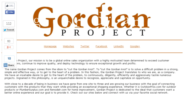 gordianproject.com