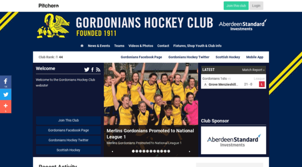 gordonianshockey.com