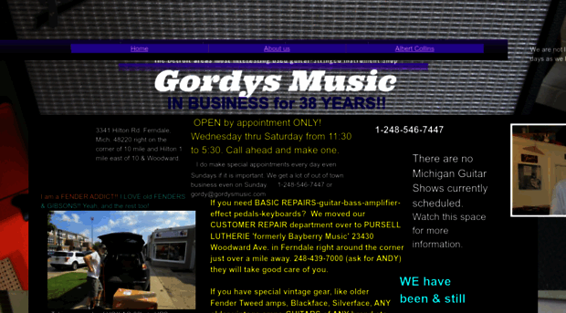 gordysmusic.com