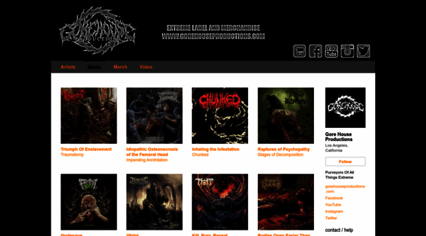 gorehouseproductions.bandcamp.com