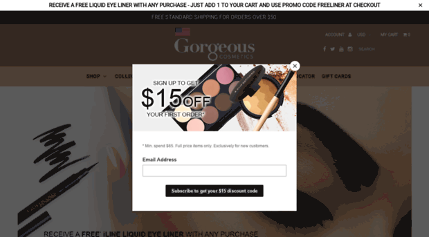 gorgeouscosmetics.com