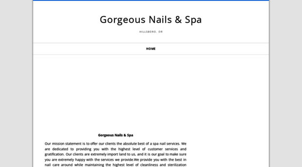 gorgeousnailsandspa.com