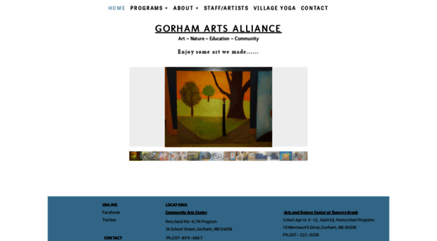 gorhamartsalliance.org