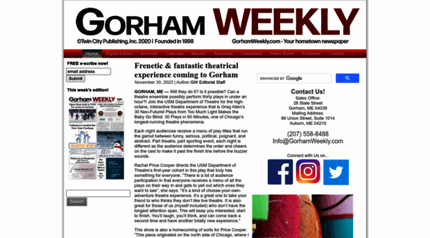 gorhamweekly.com