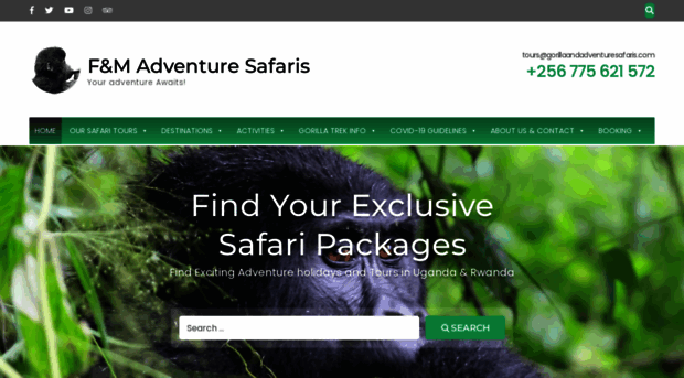 gorillaandadventuresafaris.com