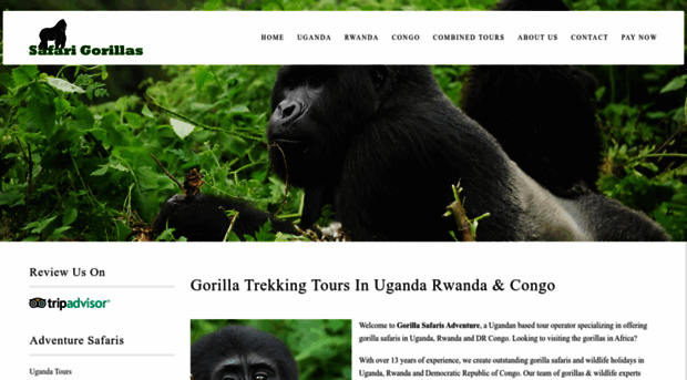 gorillasafarisadventure.com