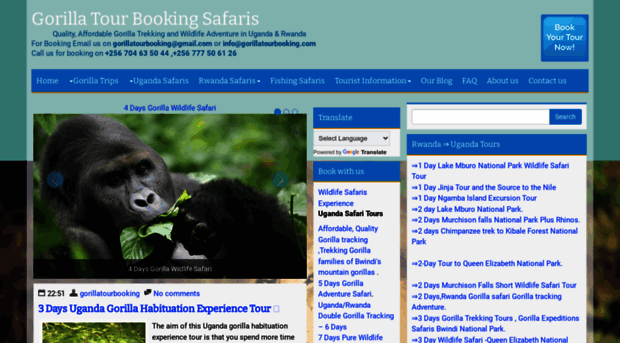 gorillatourbooking.com