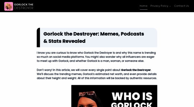 gorlockthedestroyer.org