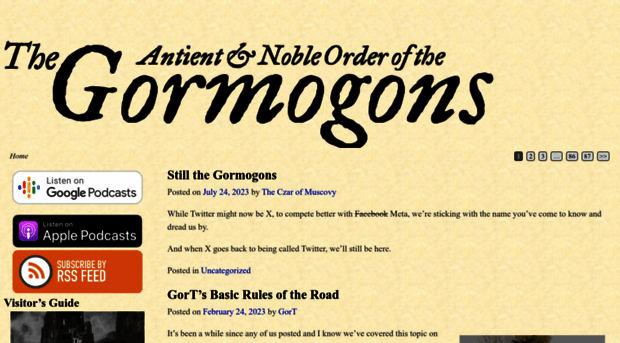 gormogons.com