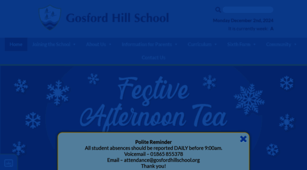 gosfordhillschool.org