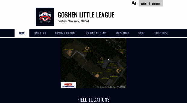 goshenlittleleague.com