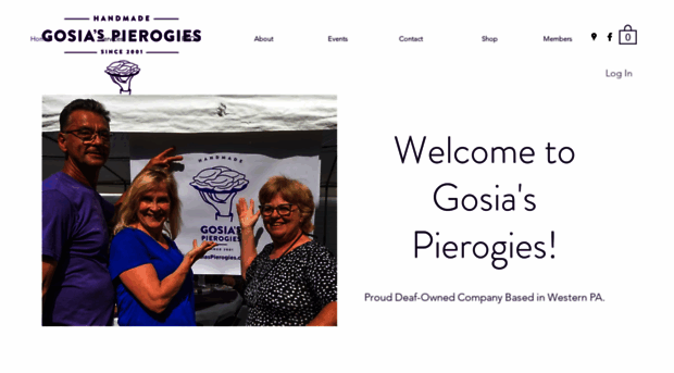 gosiaspierogies.com