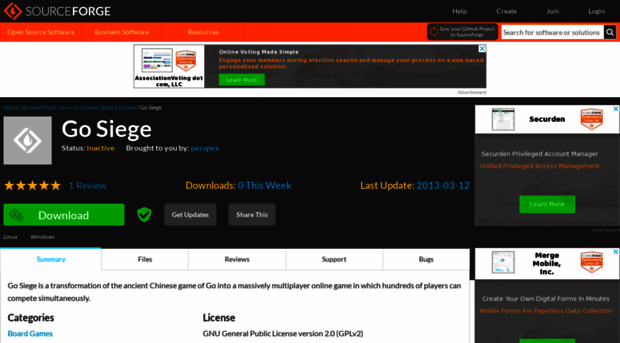 gosiege.sourceforge.net