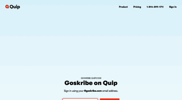 goskribe.quip.com