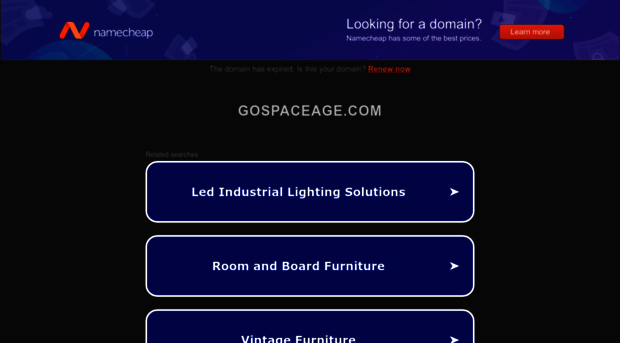 gospaceage.com