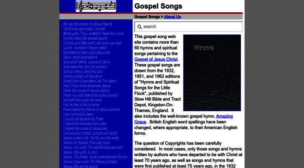 gospel-songs.org