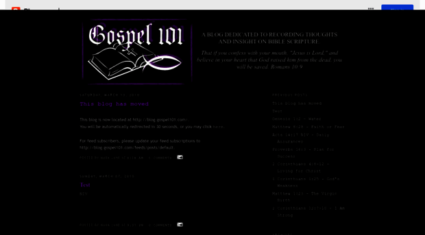 gospel101.com