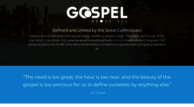 gospelaboveall.org