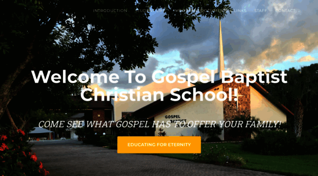 gospelbaptistchristianschool.com