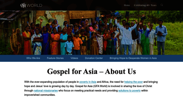 gospelforasia.org