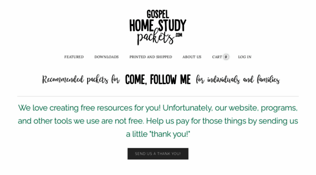 gospelhomestudypackets.com