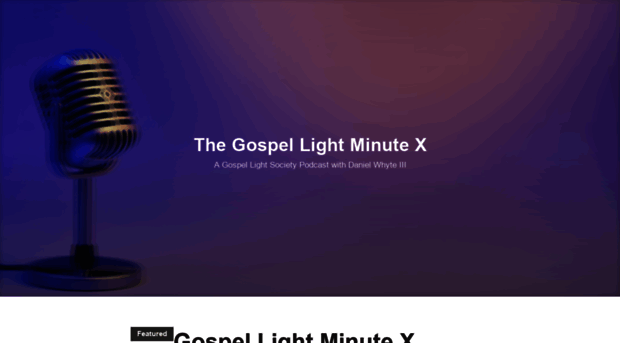 gospellightminute.wordpress.com