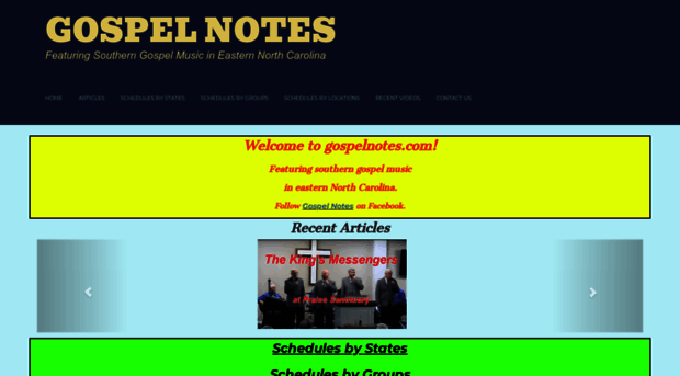 gospelnotes.com