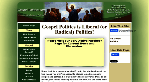 gospelpolitics.com