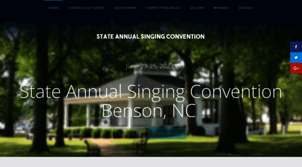 gospelsingingconvention.org