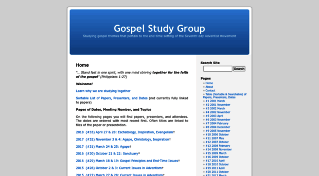 gospelstudygroup.org