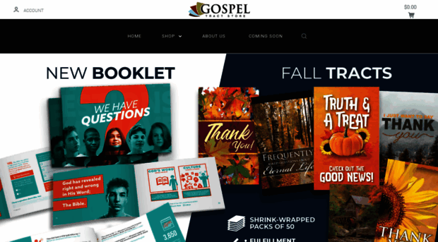 gospeltractstore.com