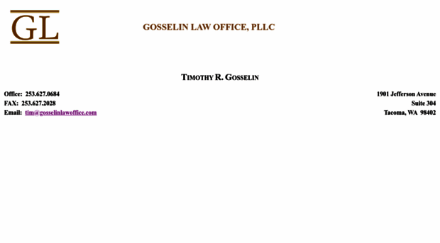 gosselinlawoffice.com