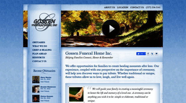 gossenfuneralhome.net