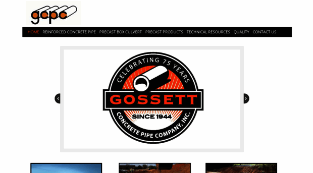 gossettconcretepipe.com