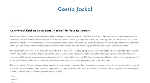 gossipjackal.com