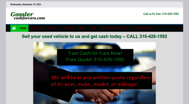 gosslercashforcars.com